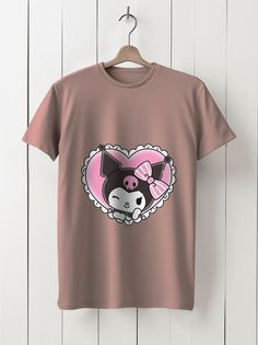 Футболка унисекс HYPNOTICA аниме - 40108 розовая 3XL