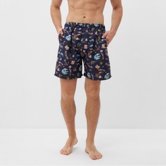 Шорты для плавания мужские KAFTAN 9843391 синие 52 RU