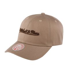 Бейсболка унисекс MITCHELL NESS HLUX5181-MNNYYPPPBROW светло-коричневая one size Mitchell&Ness