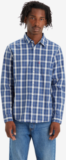 Рубашка мужская Levis Men Classic 1 Pocket Standard Fit Shirt синяя S Levis®