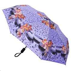 Зонт женский Zemsa 10220 Сиреневый; разноцветный
