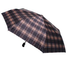 Зонт унисекс Zemsa 11218 коричневый