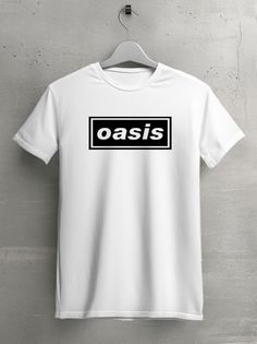 Футболка мужская HYPNOTICA музыка OASIS - 1564 белая L