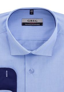 Рубашка мужская Greg 221/139/841/Z/1 голубая 39