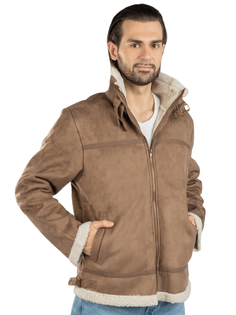 Куртка мужская Мой Мир Командор коричневая 4XL