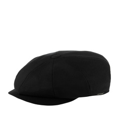Кепка унисекс Wigens 101962 NEWSBOY RETRO CAP черная, р.63