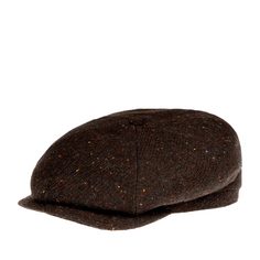 Кепка унисекс LAIRD BROOKLYN SPECKLED коричневая, р.59
