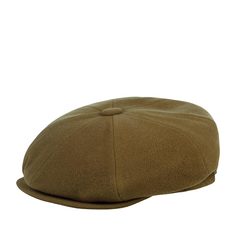 Кепка восьмиклинка унисекс Bailey 25210 GALVIN WOOL карамельная, р. 55