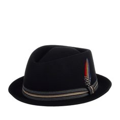 Шляпа унисекс Stetson 1338113 DIAMOND WOOLFELT черная, р. 63