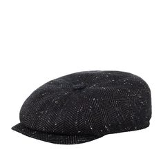 Кепка восьмиклинка унисекс Stetson 6874501 HATTERAS CASHMERE/SILK серая, р. 61