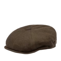 Кепка восьмиклинка унисекс Bailey 25210 GALVIN WOOL коричневая, р. 59