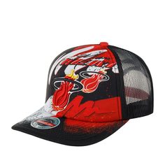 Бейсболка унисекс MITCHELL NESS HHSS2993-MHEYYPPPBLCK черная one size Mitchell&Ness