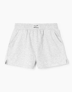 Спортивные шорты женские Gloria Jeans GSH011841 серый меланж M/170