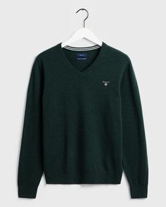Пуловер мужской GANT 86212 зеленый S