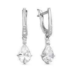 Серьги из серебра Golden Eagle 3389710Д, фианит
