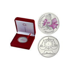 Талисман в кошелек из серебра Golden Eagle 3400029105