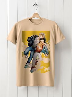 Футболка унисекс HYPNOTICA Аниме My Hero Academia - 924 бежевая 2XL