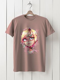 Футболка унисекс HYPNOTICA Игры Silen hill 3 - 1151 розовая 2XL