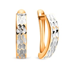 Серьги из красного золота 585Gold 402003542