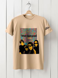 Футболка унисекс HYPNOTICA The Velvet Underground - 219 бежевая XS