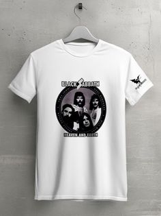 Футболка унисекс HYPNOTICA Музыка Black Sabbath белая XL