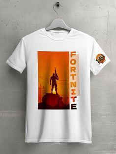 Футболка унисекс HYPNOTICA Игры Fortnite белая S