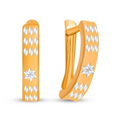 Серьги из красного золота 585Gold 402004389