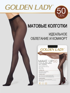 Колготки женские Golden Lady MAKE UP 50 черные 5 (XL)