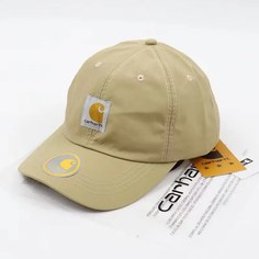 Бейсболка унисекс Carhartt WIP Stan бежевая, р.56-59