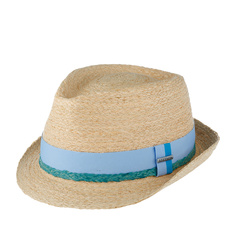 Шляпа унисекс Stetson 1238567TRILBYRAFFIA кремовая, р.57