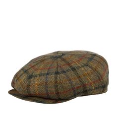 Кепка унисекс Wigens 101958 BAKER BOY CAP оливковая, р.59