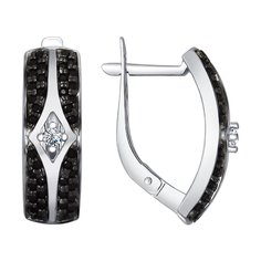 Серьги из серебра Golden Eagle 94022521, фианит