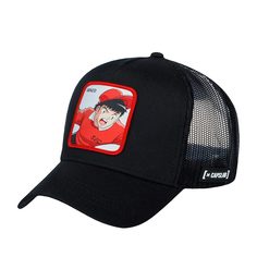 Бейсболка унисекс CAPSLAB CL/TSU/1/WAK4 Captain Tsubasa Genzo Wakabayashi черная, one size Capslab®