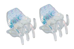 Заколка-краб Daniele Patrici A35442 разноцветная, 2 шт