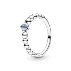 Кольцо из серебра р. 17,5 Pandora 198867C01, кристалл