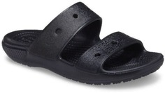 Сланцы унисекс Crocs Classic Sandal черные M8 US; W10 US