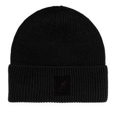 Шапка унисекс Kangol K3020STPatch черная, one size