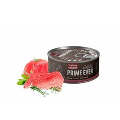 Влажный корм Prime Ever с тунцом и говядиной в желе для кошек 80 г