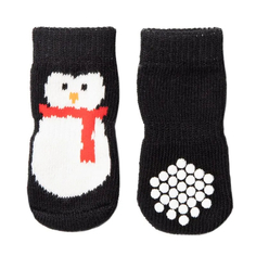 Носки для собак New Year Пингвин, размер M No Brand