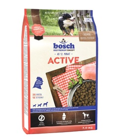 Сухой корм для собак Bosch Active, для активных, домашняя птица, 3кг