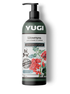 Шампунь для кошек и собак YUGI антипаразитарный, 250мл