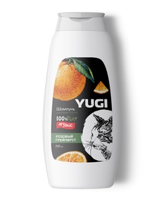 Шампунь для кошек и котят YUGI розовый грейпфрут 250мл