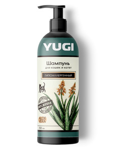 Шампунь для кошек и котят YUGI гипоаллергенный, 250мл