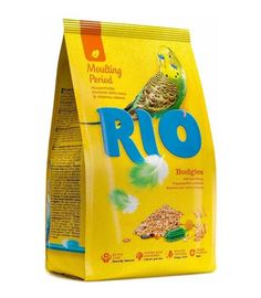Сухой корм для волнистых попугаев RIO, в период линьки, 1 кг