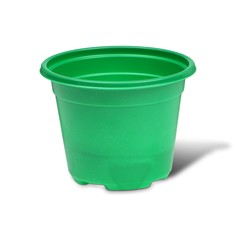Горшок для рассады, 500 мл, d = 11 см, h = 8,5 см, зеленый, в наборе 10 шт., Greengo (2 шт