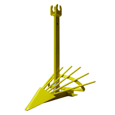 Картофелекопалка прямая для мотоблоков Champion