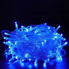 Световая гирлянда новогодняя Нить 1134-rf 7 м голубой No Brand