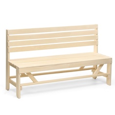 Скамья со спинкой NoBrand 10431055 1,5 м