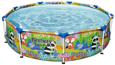 BESTWAY 5612F Бассейн 274*66 см с рисунком STEEL PRO (8901) Каркасный
