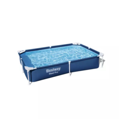 Бассейн каркасный 221 х 150 х 43 см Steel Pro, 56401 Bestway (бествей) / бассейн детский к